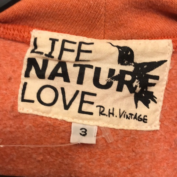 Life Nature Love Ron Herman vintage Sweatshirt - Picture 3 of 4